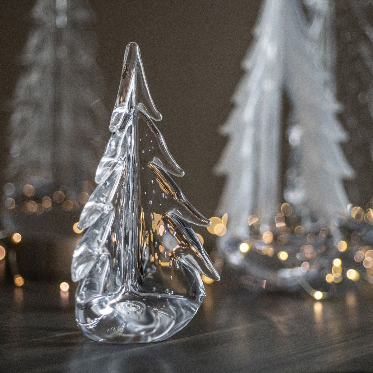 Simon Pearce Vermont Bubble Evergreen