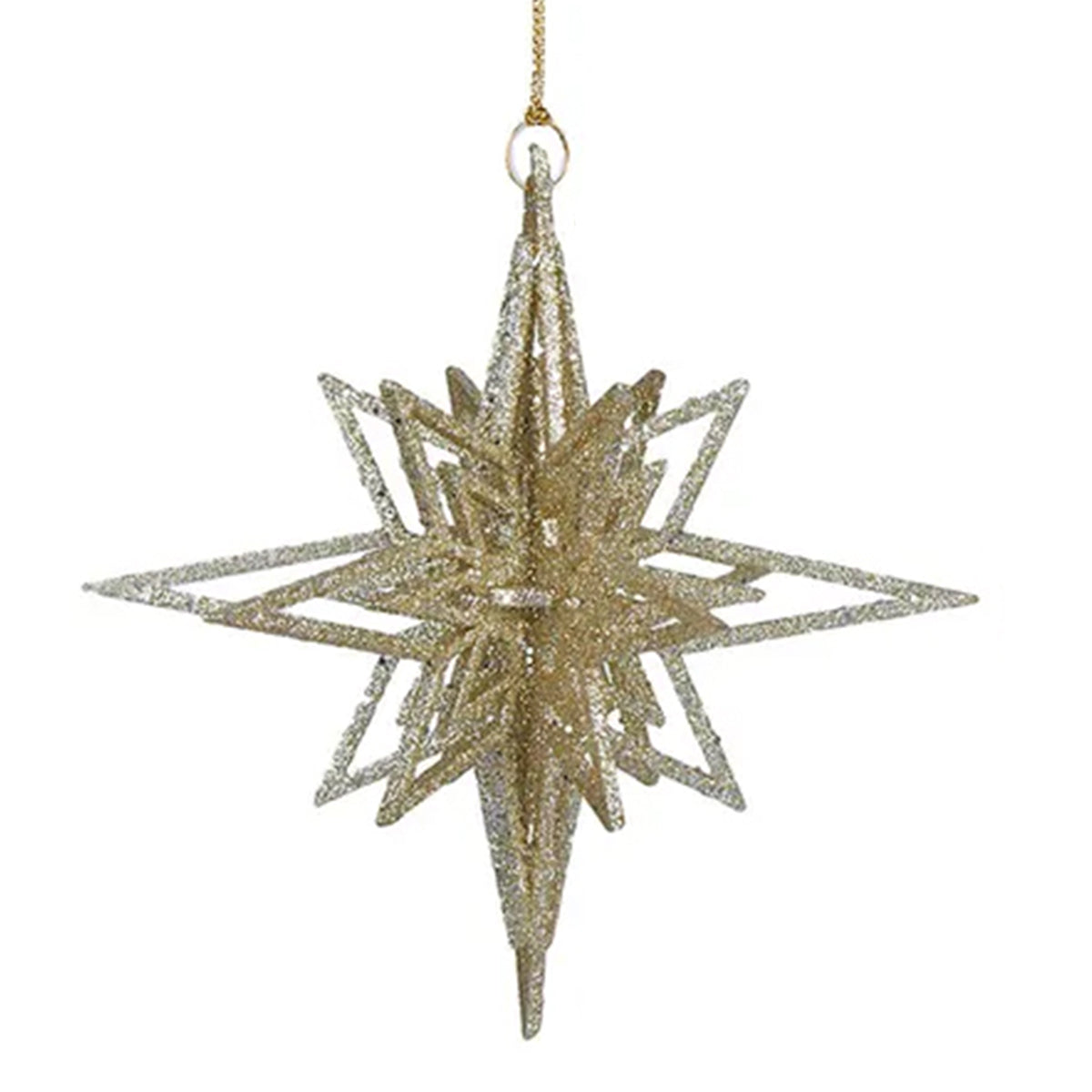 Kurt Adler Nordic Starburst Ornament