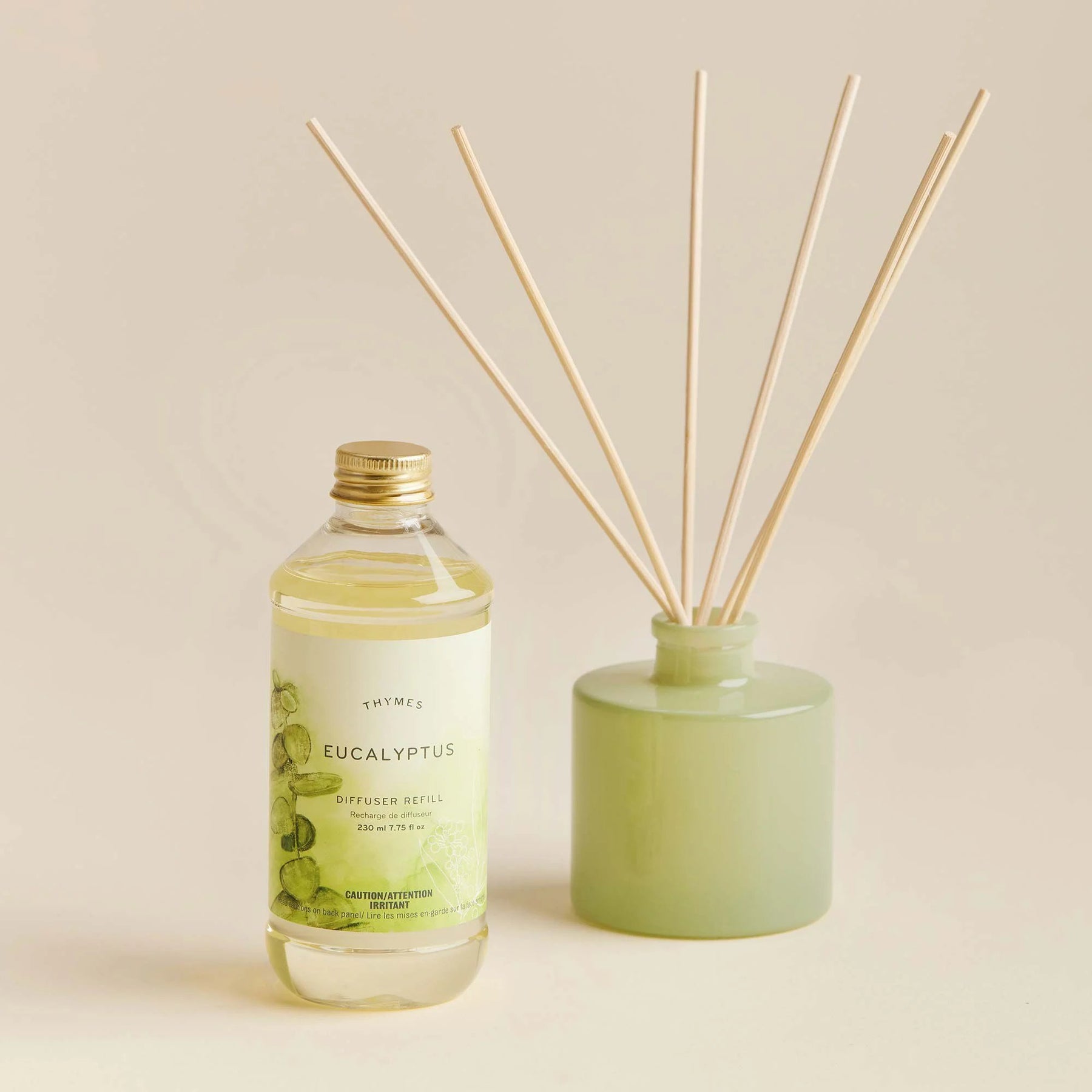 An image of Thymes Eucalyptus Reed Diffuser Oil Refill 7.75 fl oz