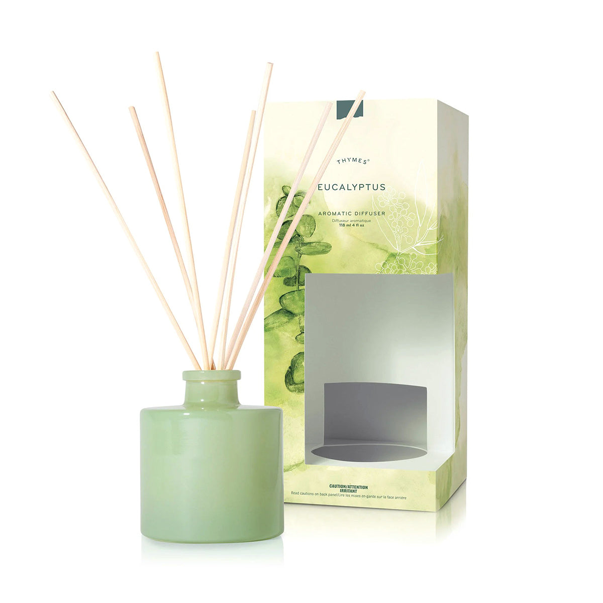 An image of Thymes Eucalyptus Petite Reed Diffuser 4.0 fl oz