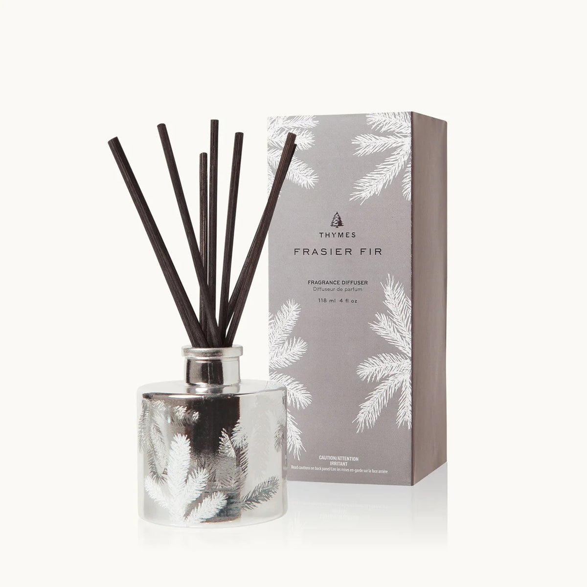 Thymes Frasier Fir Statement Petite Reed Diffuser 4 fl oz