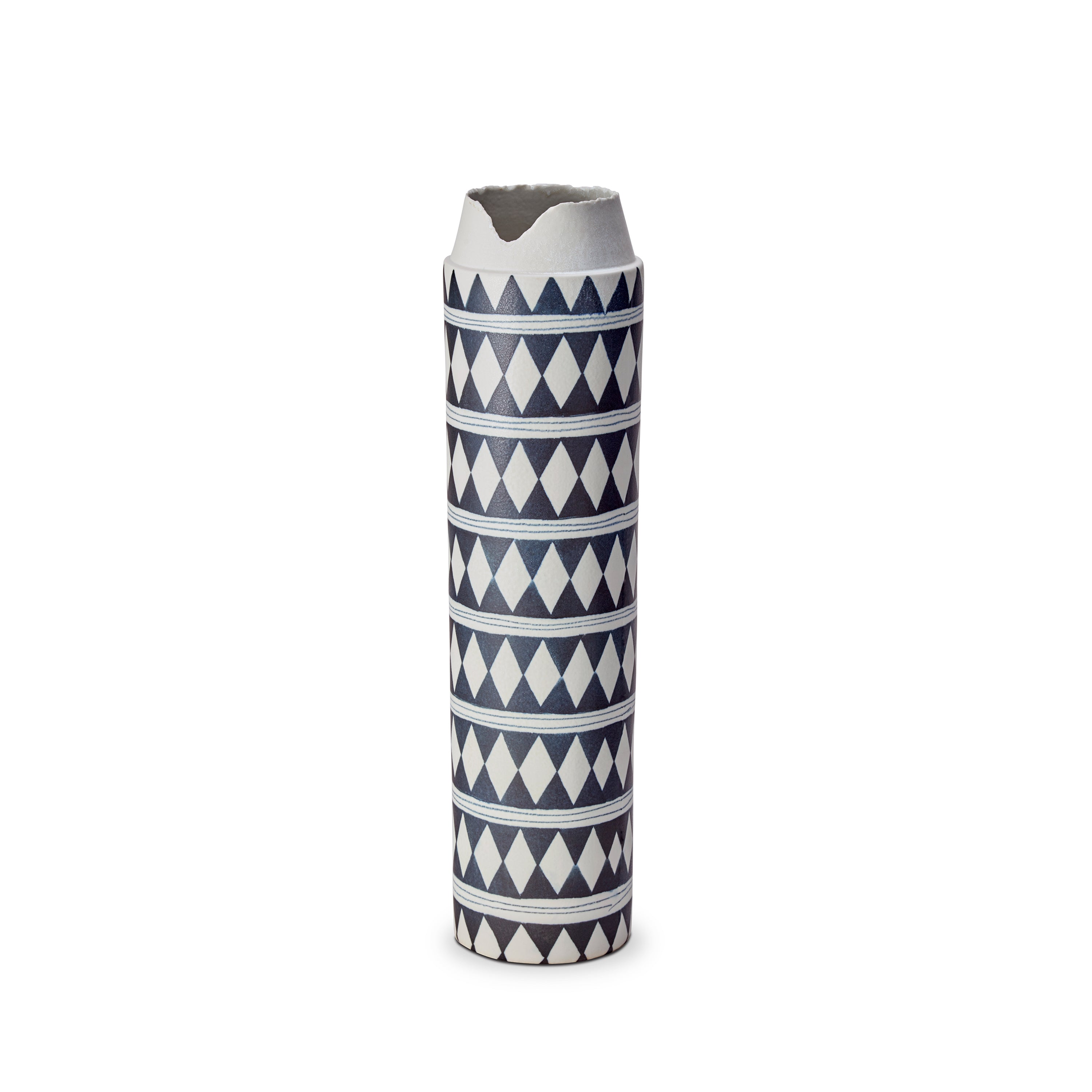 L'Objet Tribal Diamond Collar Vase