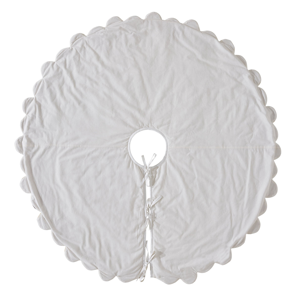 Arcadia Candy Swirl Hand-Beaded Tree Skirt