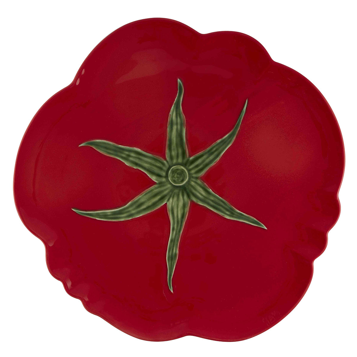 An image of Bordallo Pinheiro Tomato Pizza Plate