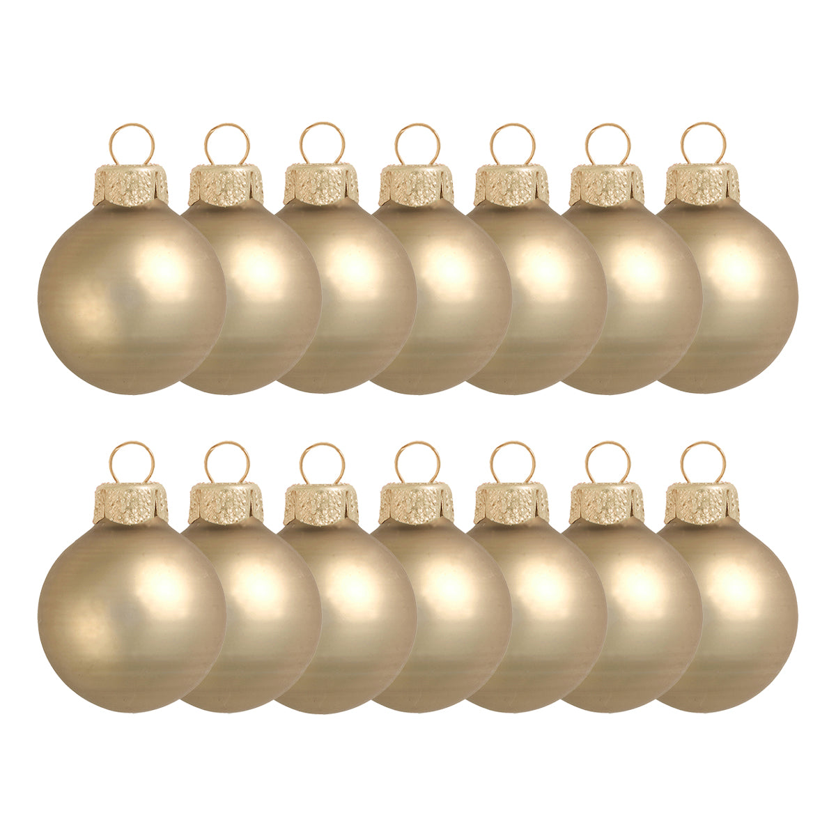 An image of Whitehurst 2 inch Shiny Ornaments (Box of 14)
