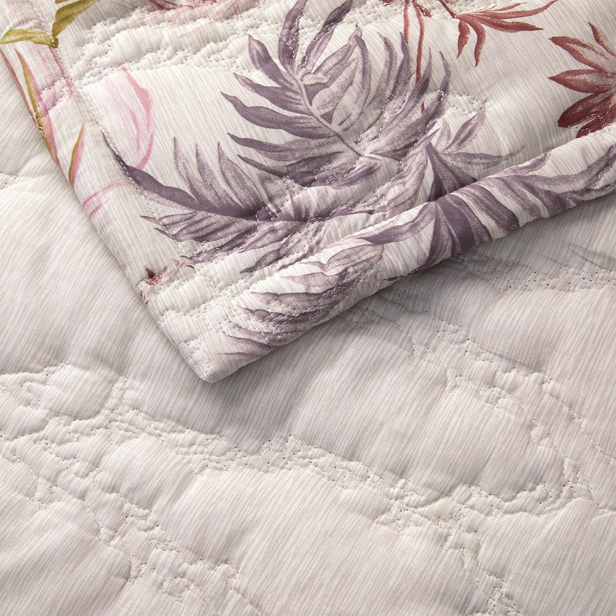 An image of Yves Delorme Fresque Quilted Coverlet