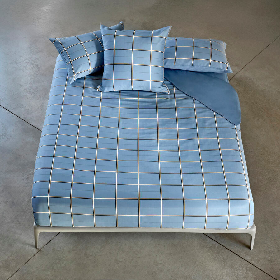 An image of Yves Delorme / Hugo Boss Check Sheet Set