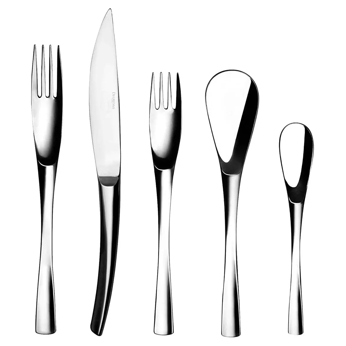 Degrenne Mirror Finish Flatware Stainless Steel