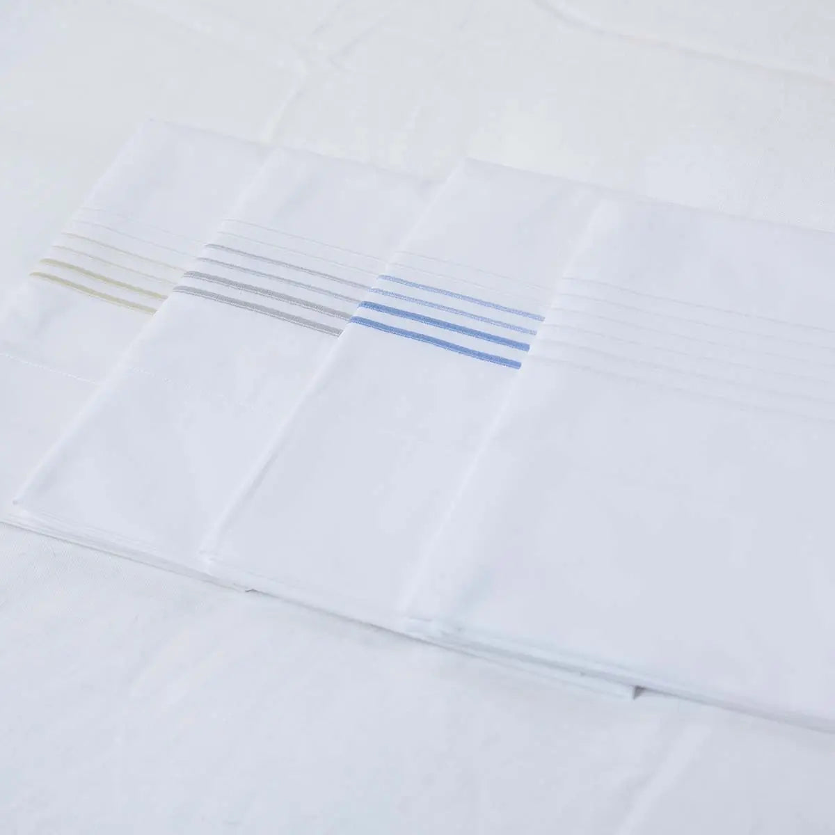 Gracious Home 6-Line Pillowcase, Flat Sheet