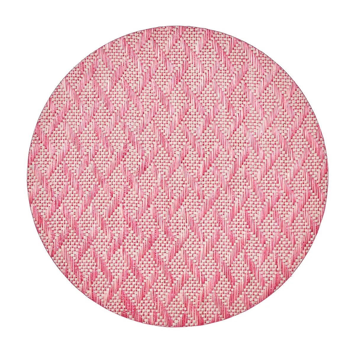 Kim Seybert Basketweave Placemat in Blush Pink
