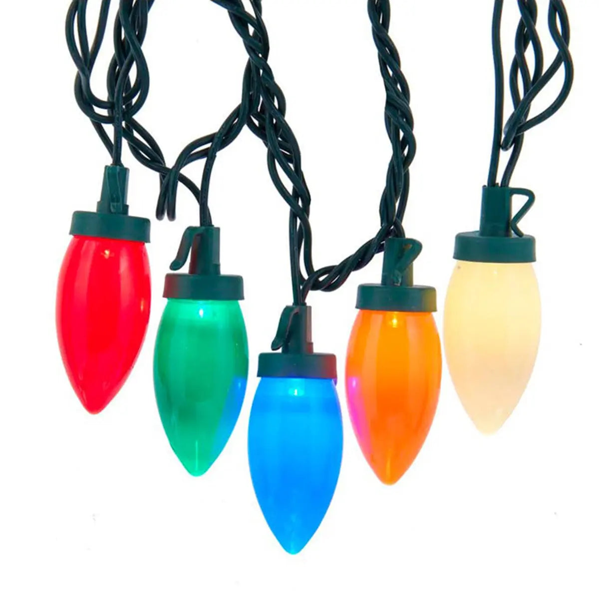 Kurt Adler Ul 25 Lights Multi Color Led C9 Bulb Light Set