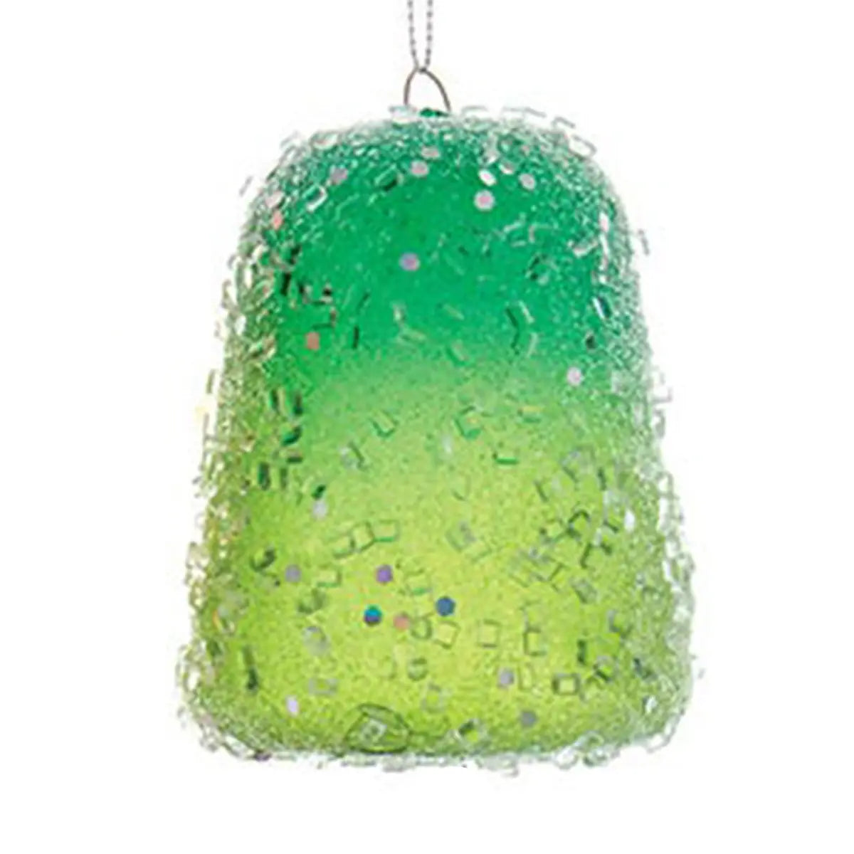 Kurt Adler 3.5in Green Gumdrop Ornament