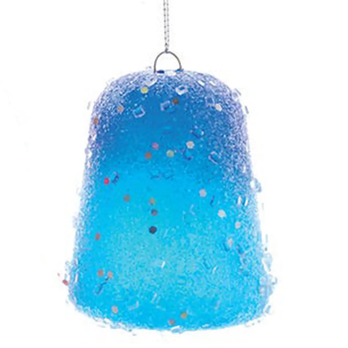 Kurt Adler 3.5in Blue Gumdrop Ornament