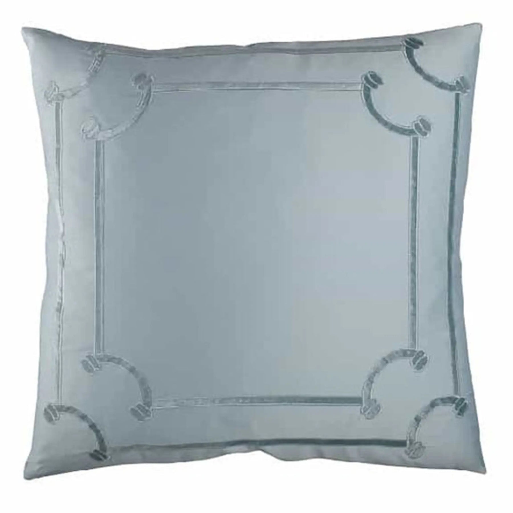 Lili Alessandra Vendome Euro Pillow in Sea Foam