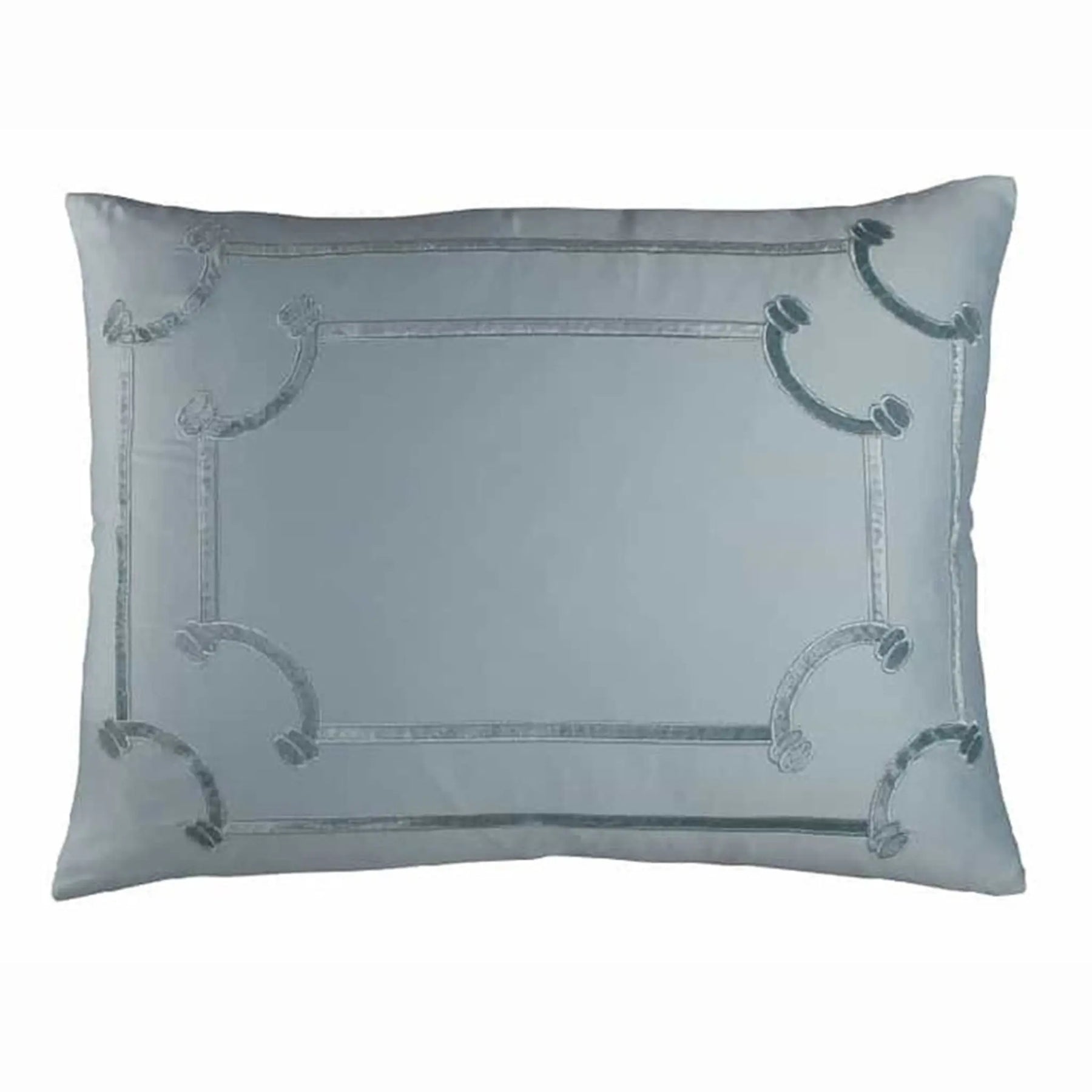 Lili Alessandra Vendome Standard Pillow in Sea Foam