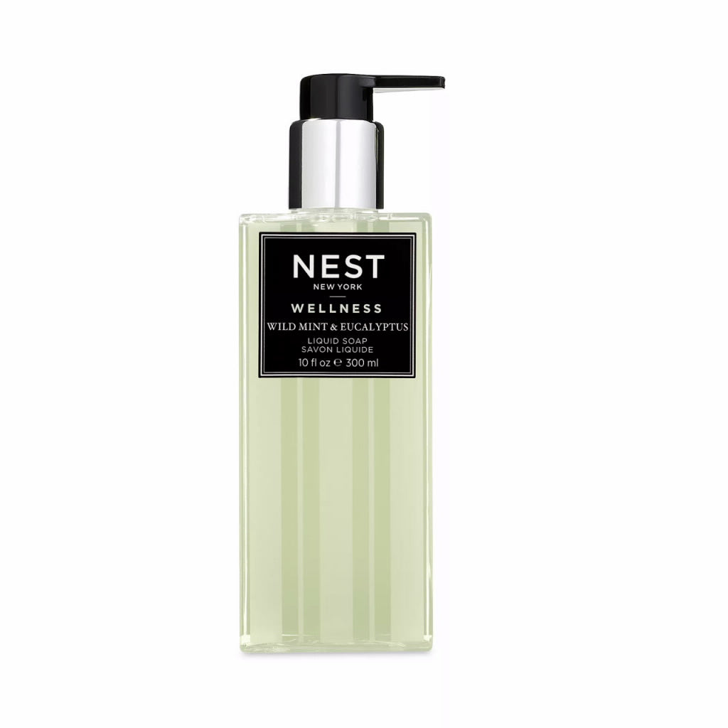 Nest Fragrances Liquid Soap 10 fl.oz/300 ml - Wild Mint & Eucalyptus