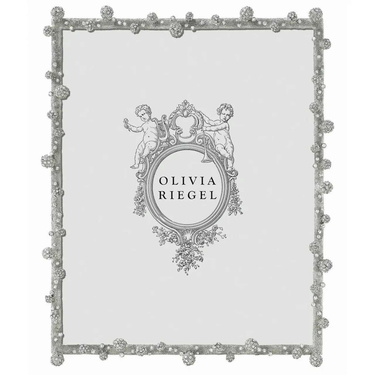 Olivia Riegel Silver Pavé Odyssey Frame- 8 x 10