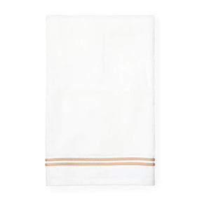 Sferra Aura Bath Towel -  White/Copper