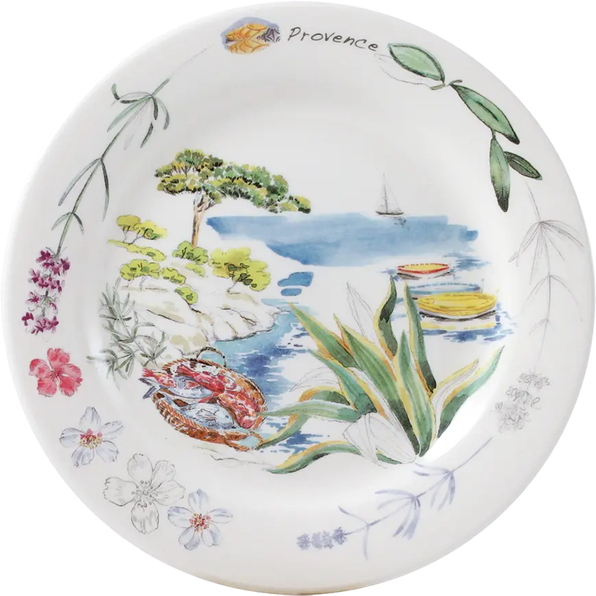 GIEN PROVENCE canape plates assorted