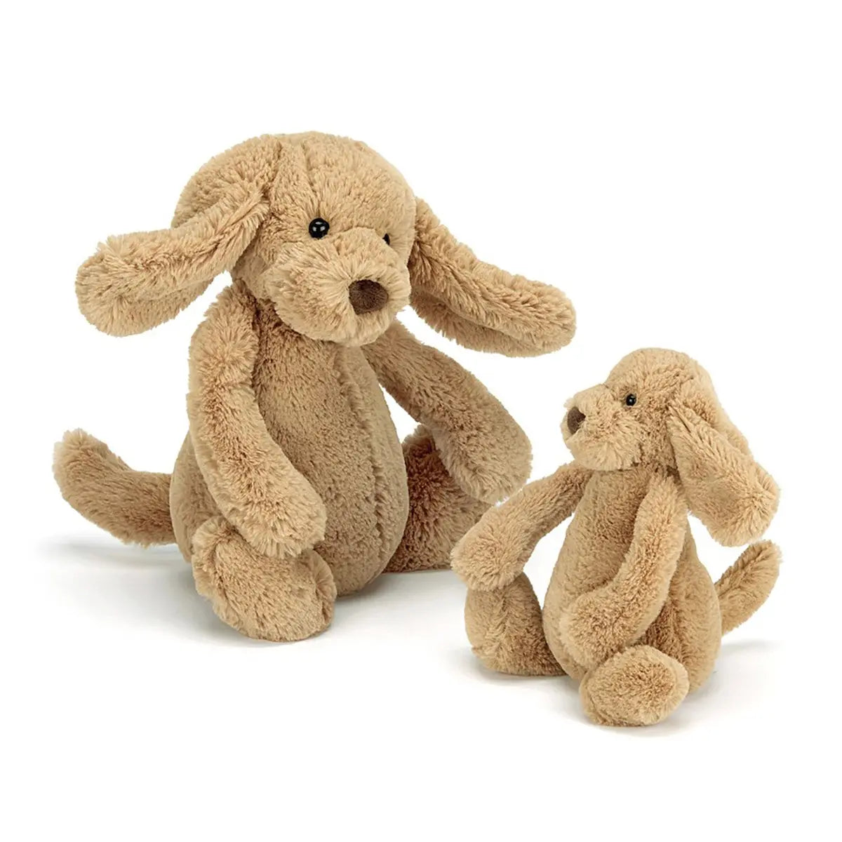 Jellycat Bashful Toffee Puppy Medium and small