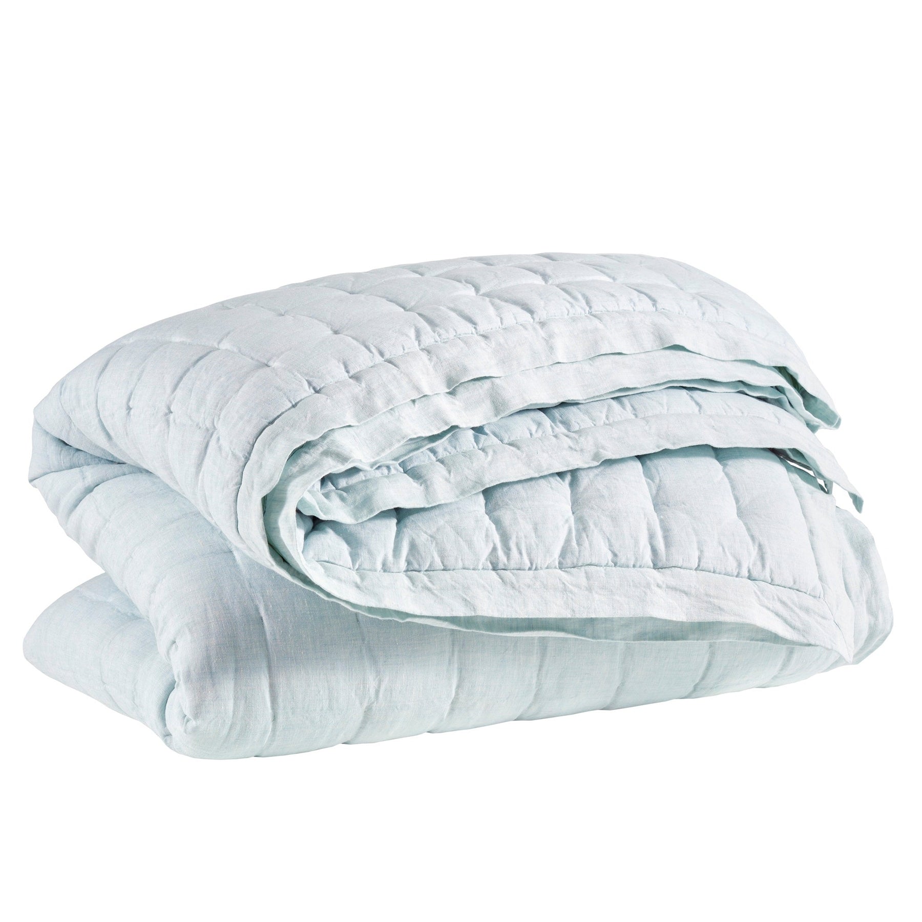 An image of Pine Cone Hill Lush Linen Puff Duvet Cover