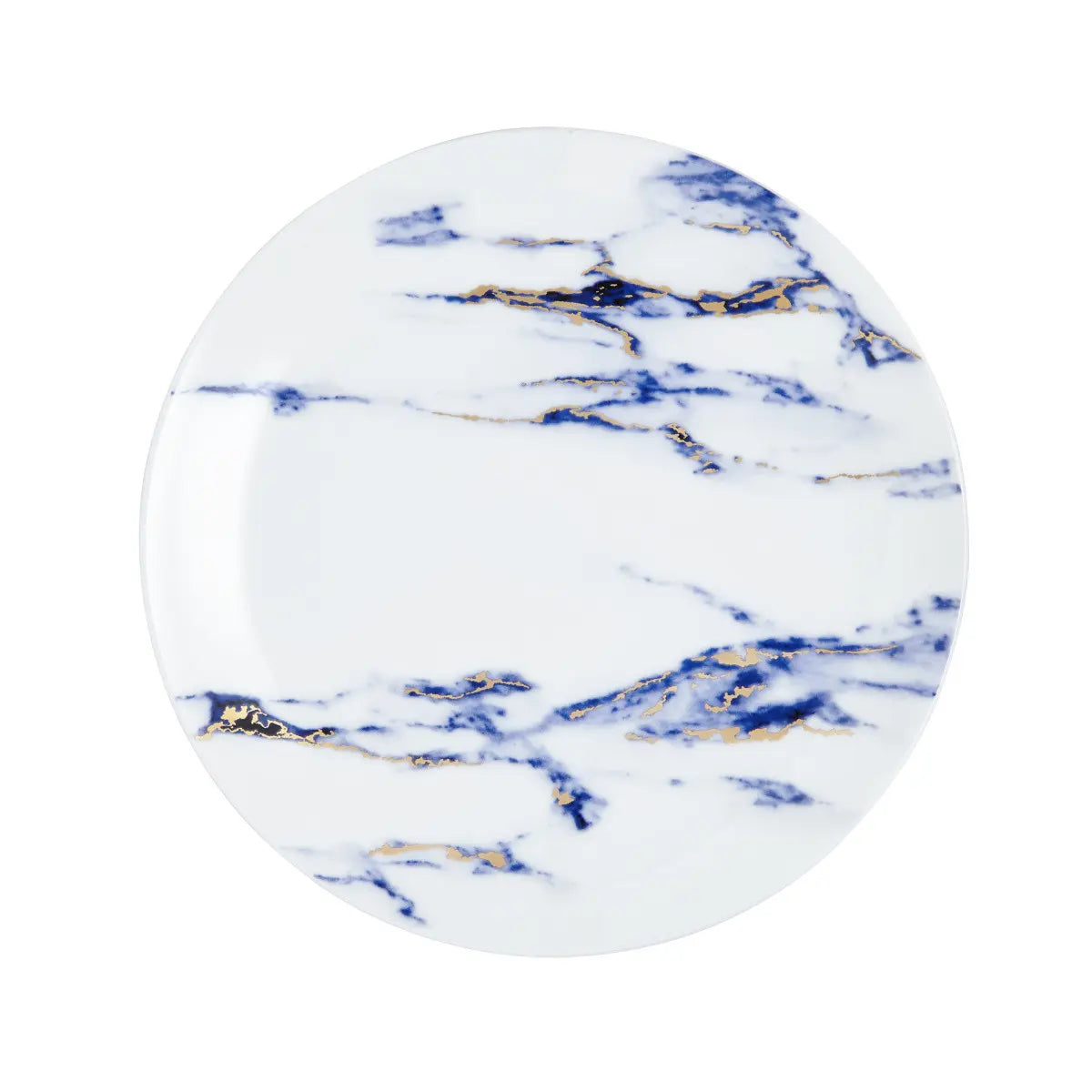 Prouna Marble AzureSalad Dessert Plate