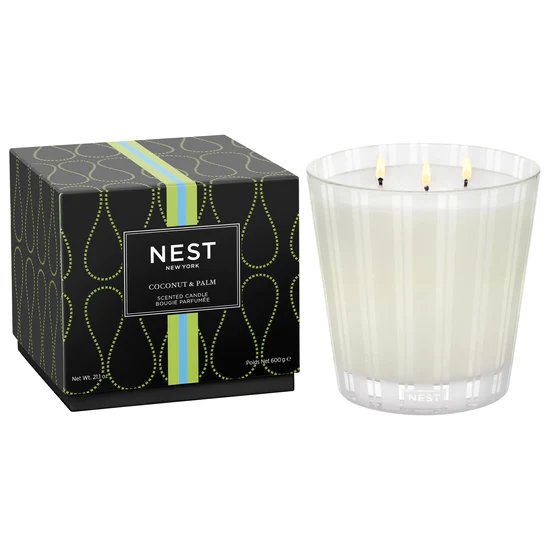Nest Fragrances Coconut & Palm 3-Wick Candle