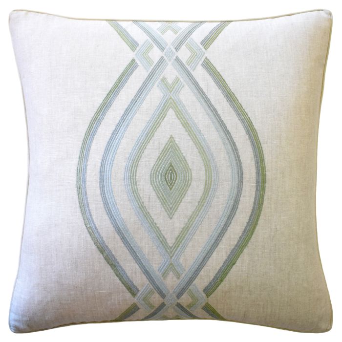 Ryan Studio Decorative Pillow Ora Embroidery Mist