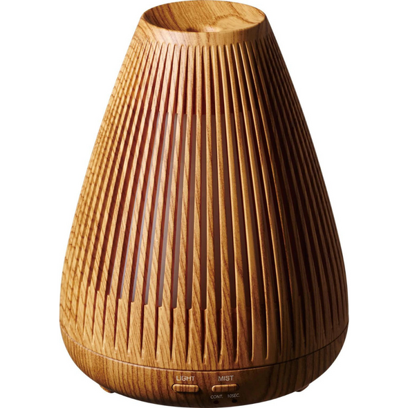 Objecto W2 Aroma Diffuser with LED Night Light - Light Wood