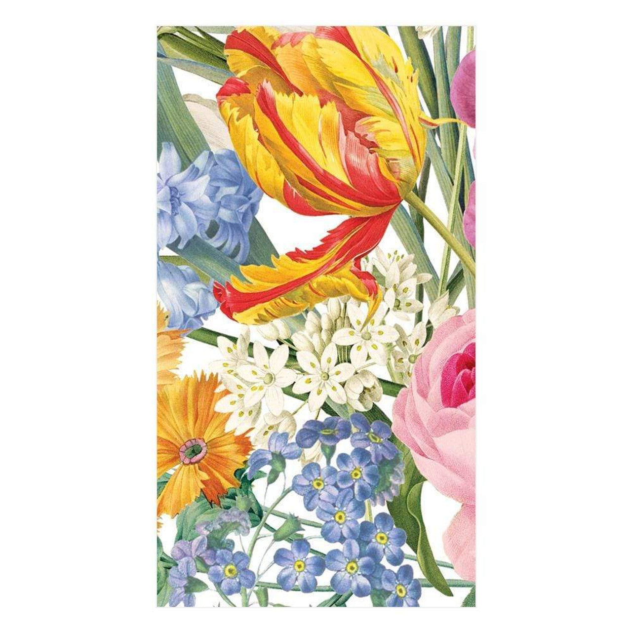 Caspari Redoute Floral Paper Matchbox