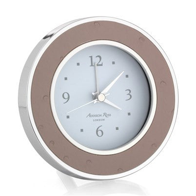 Addison Ross Faux Ostrich Alarm Clock
