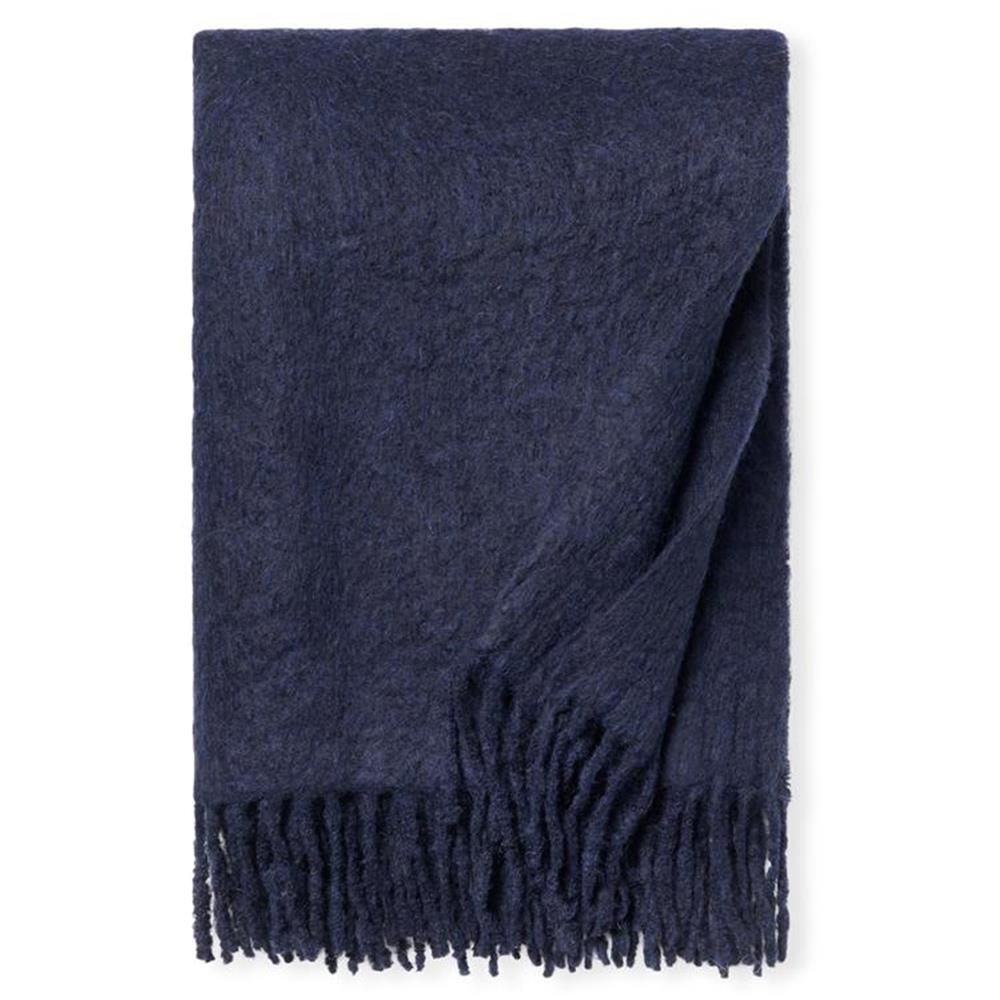 An image of Sferra Motta Throw - Navy