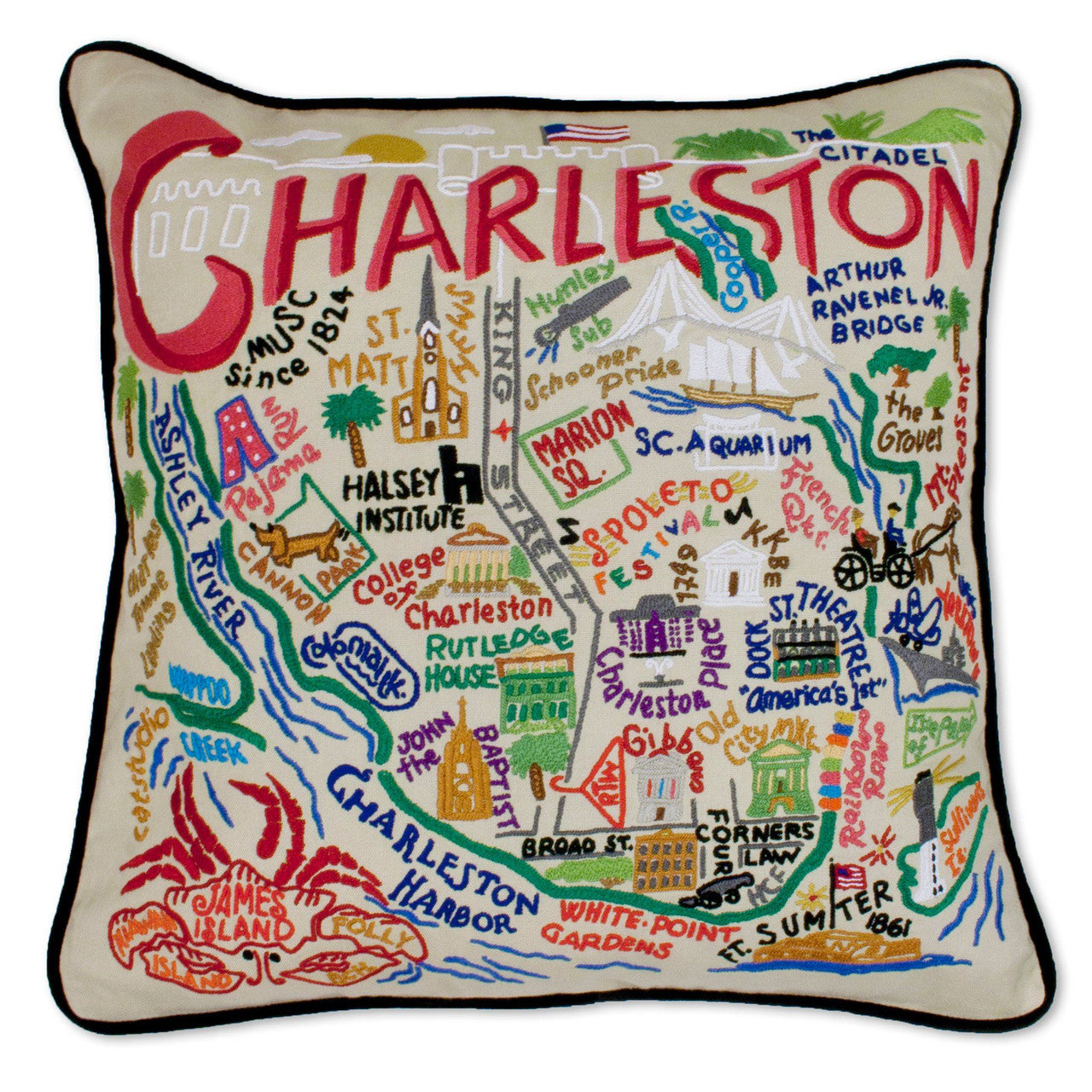 An image of Catstudio Charleston Pillow