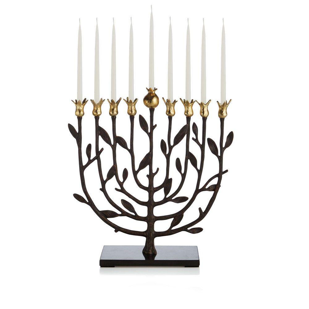 Michael Aram Pomegranate Kosher Menorah