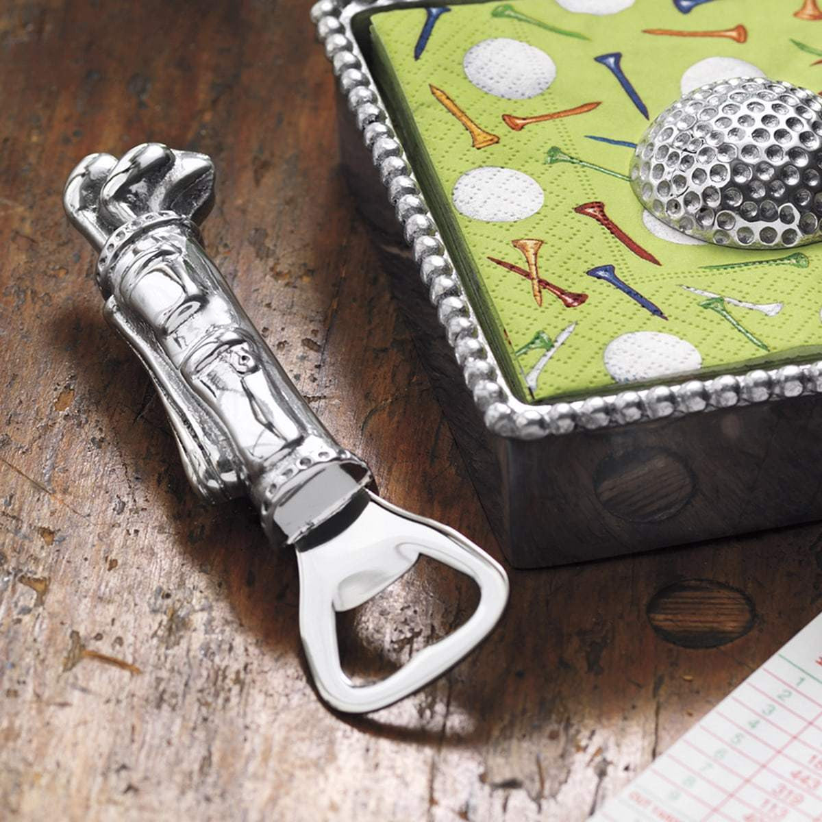 An image of Mariposa Golf Bag Bottle Opener