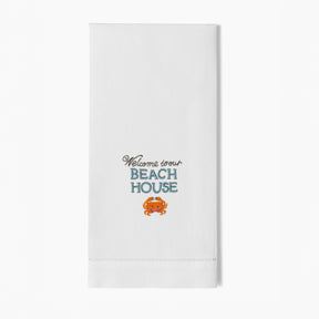 Henry Handwork Welcome to the Beach House Hand Towel