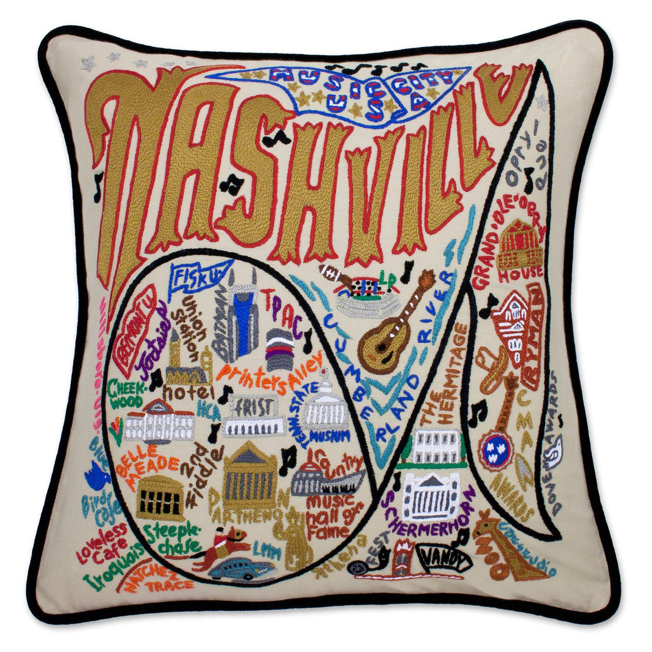 An image of Catstudio Nashville Pillow