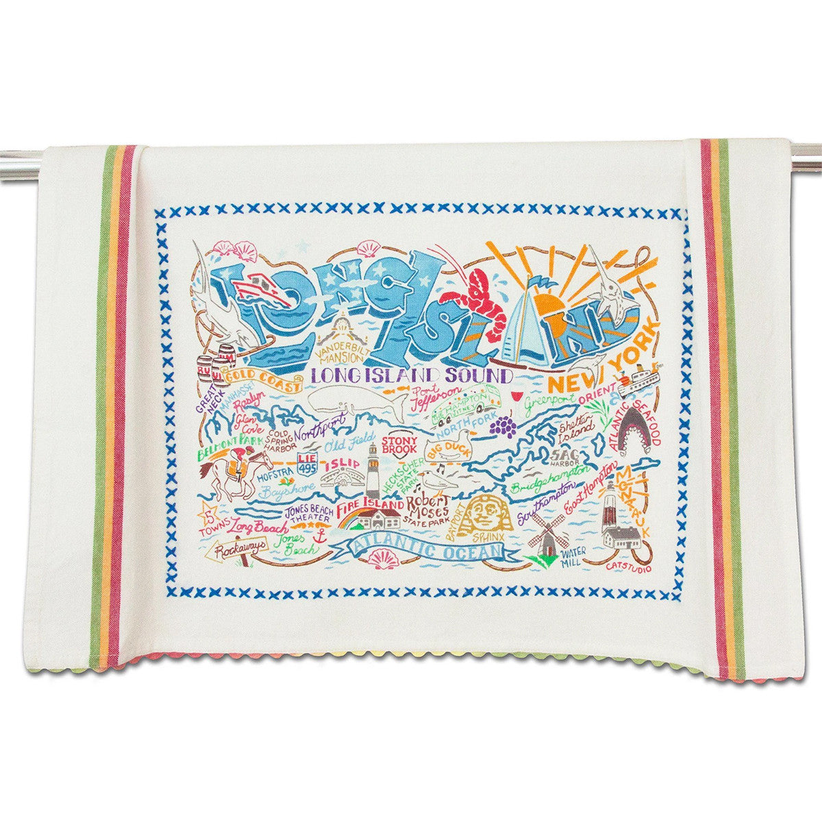 An image of Catstudio Long Island Dish Towel