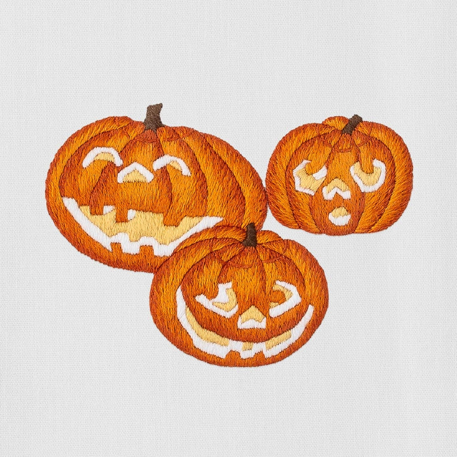 Henry Handwork Jack-O-Lantern Guest Towel