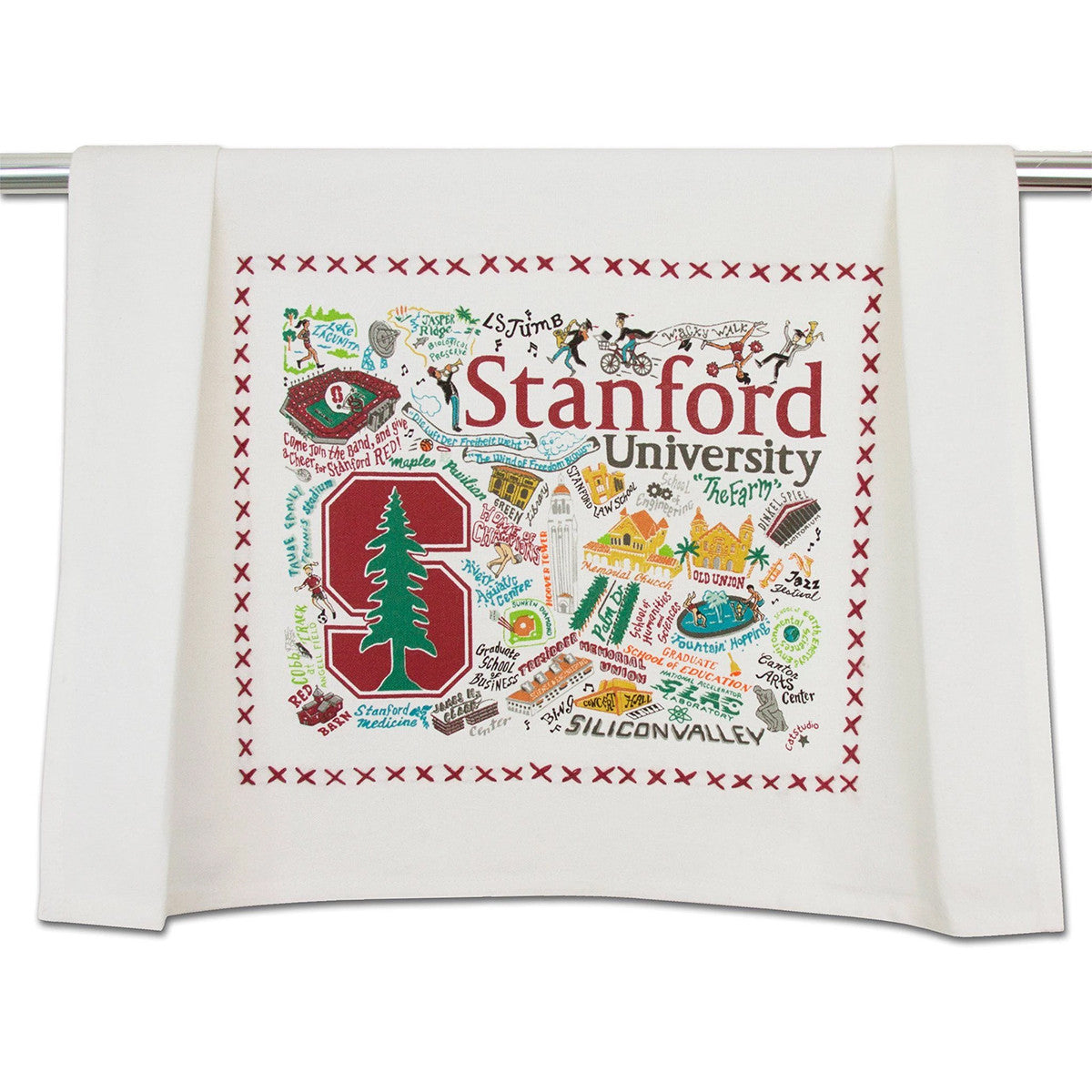 Catstudio Stanford University Dish Towel