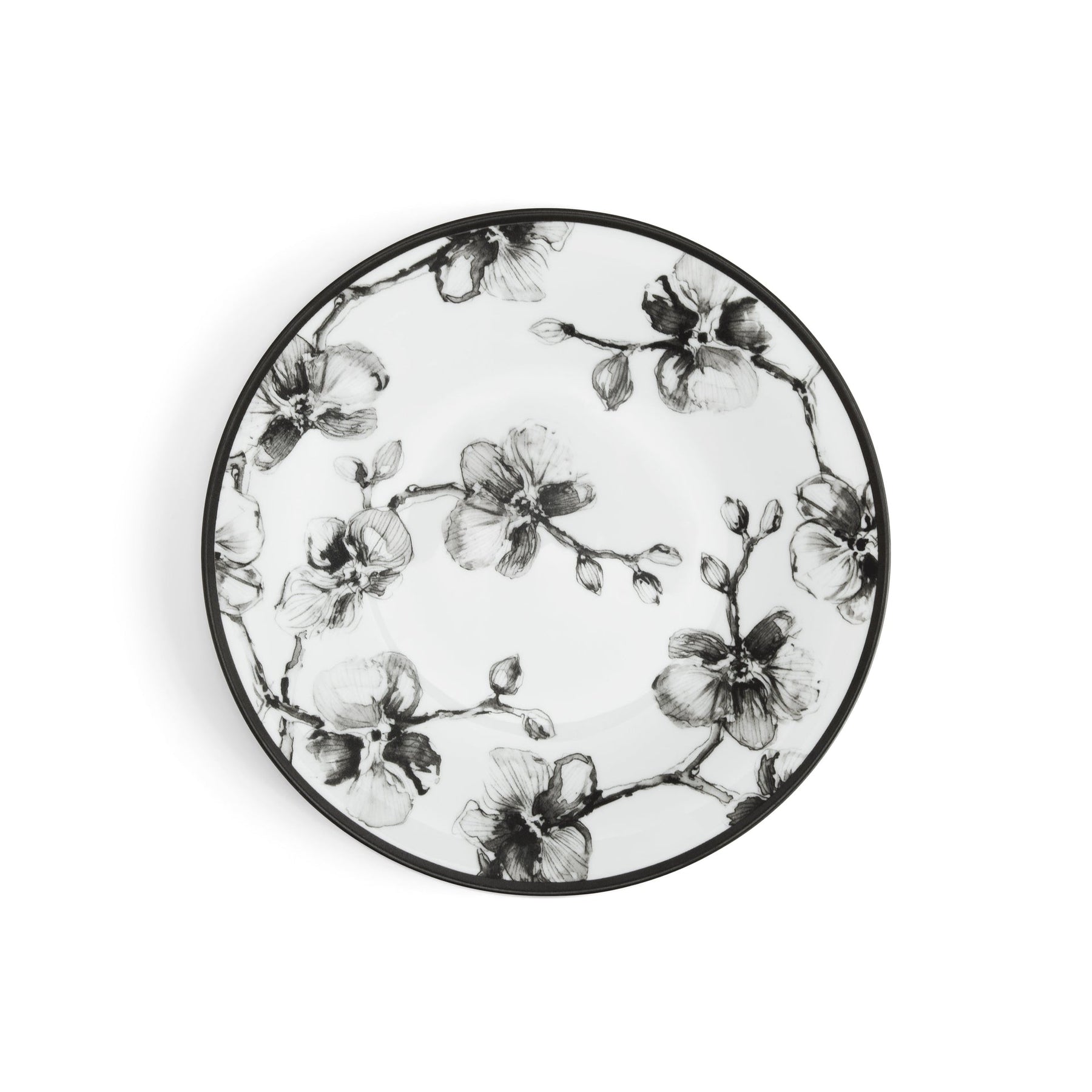 An image of Michael Aram Black Orchid Salad plate