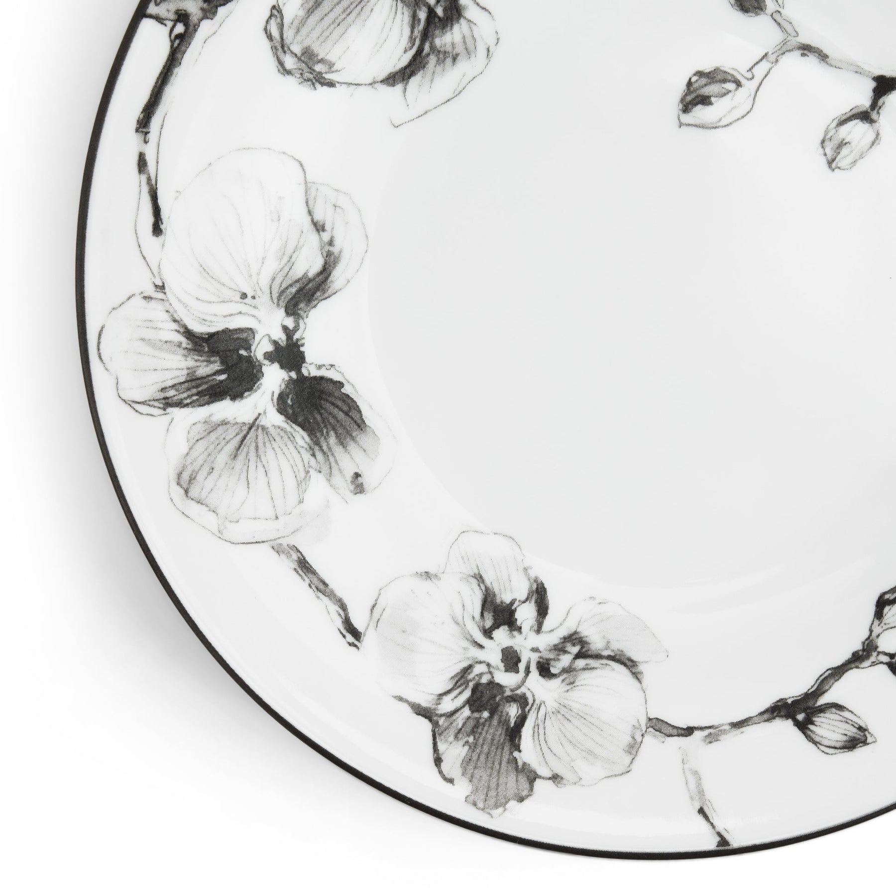 An image of Michael Aram Black Orchid Tidbit Plate