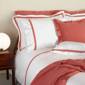 Amalia Home Sonia bedding collection in Terracotta