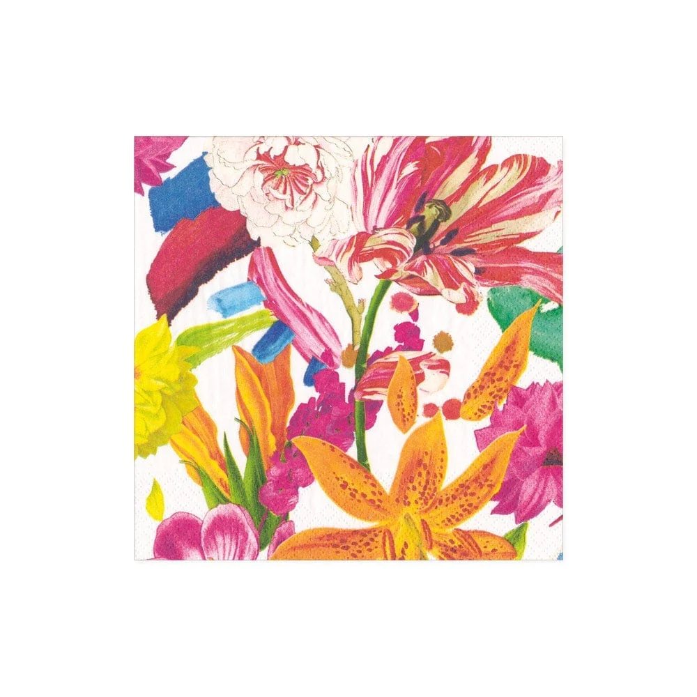 Caspari Campo De Fiori Cocktail Napkins
