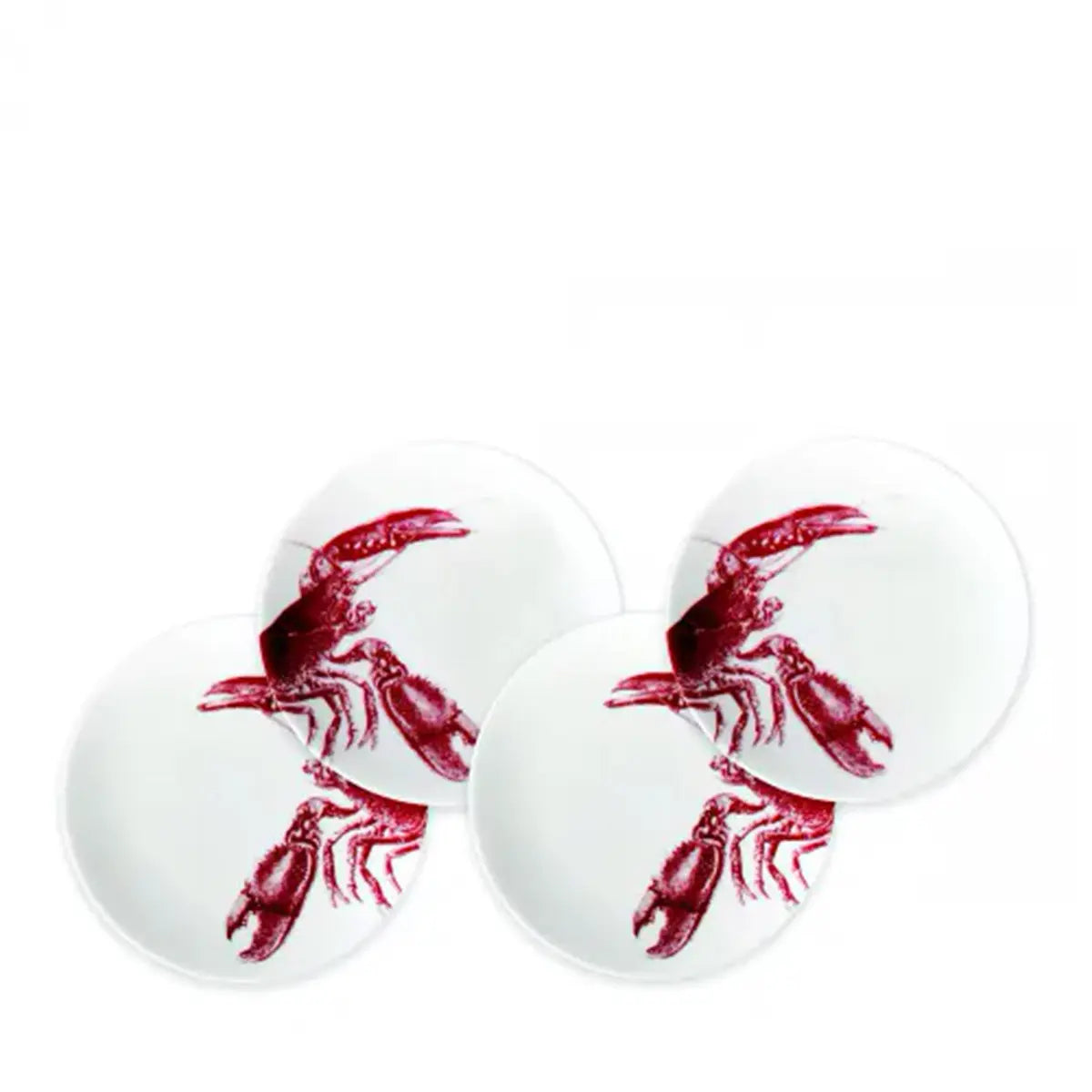 An image of Caskata Lobsters Red Canapes (Set of 4)