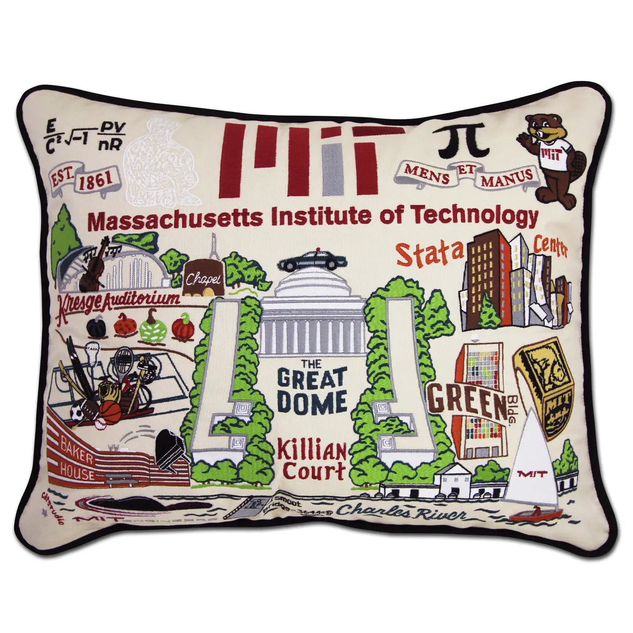 Catstudio Massachusetts Institute of Technology pillow