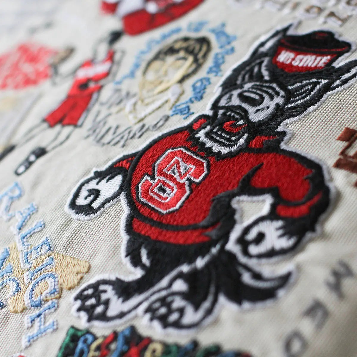 An image of Catstudio North Carolina State University Pillow