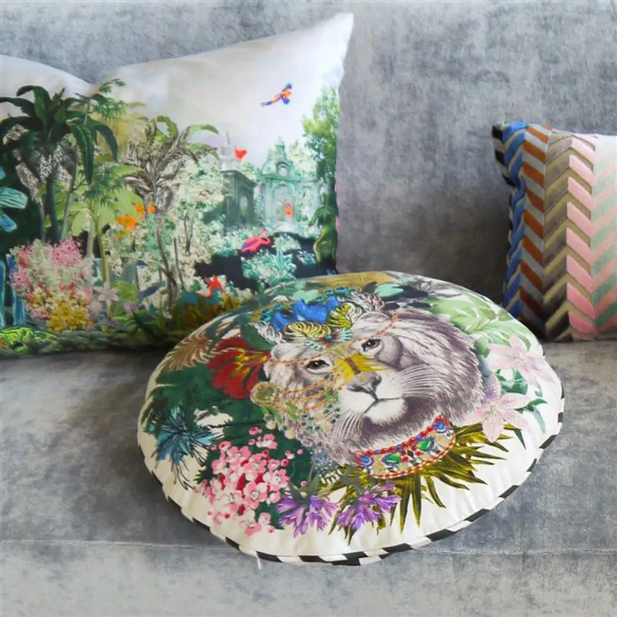 An image of Designers Guild Christian Lacroix Jungle King Decorative Pillow