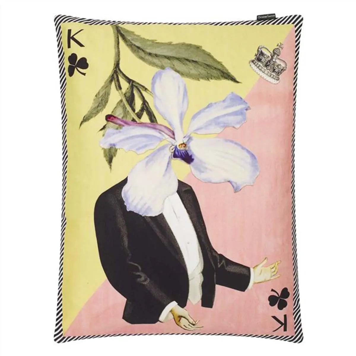 An image of Designers Guild Christian Lacroix Monsieur Fleur Decorative Pillow