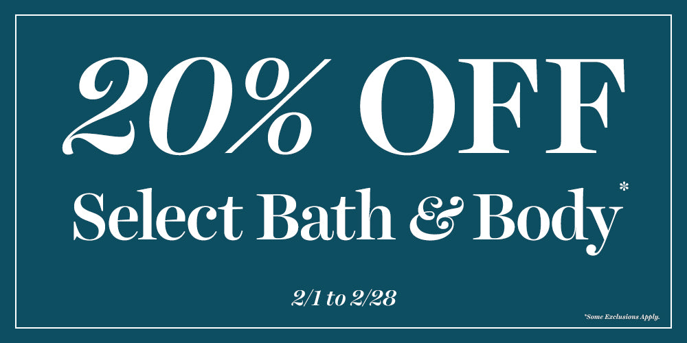 20% Off Bath & Body Sale